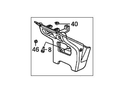 Honda 77299-SR3-C00ZB