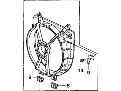 Honda 19015-P08-014