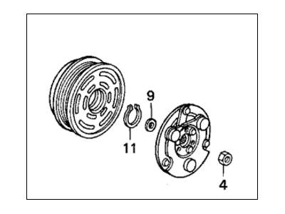 Honda 38900-P07-014