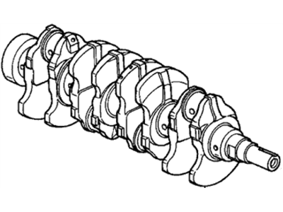 Honda Del Sol Crankshaft - 13310-P2E-000