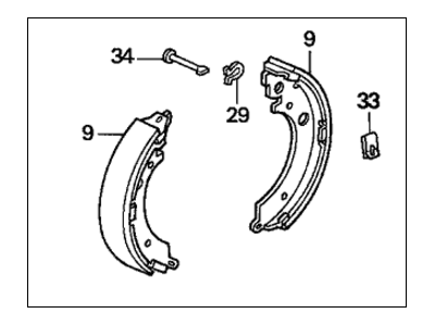 Honda 43053-SR4-A00