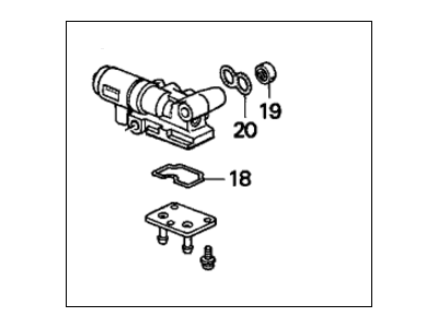 1992 Honda Civic Idle Control Valve - 36450-P08-004