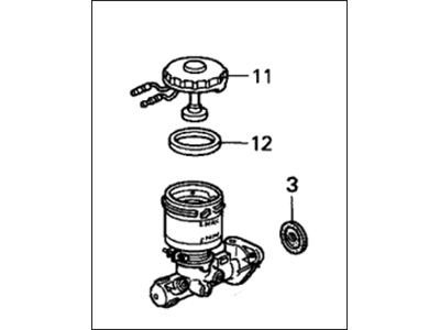 Honda 46100-SR3-912