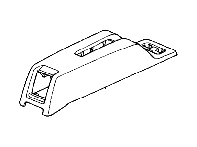 1994 Honda Civic Consoles - 83441-SR3-000ZB