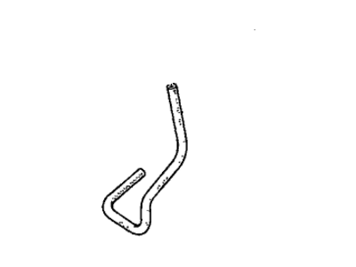 Honda 19528-P08-000 Hose B, Breather Heater