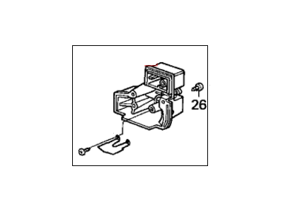 Honda 34157-SR4-A01 Socket, Driver Side