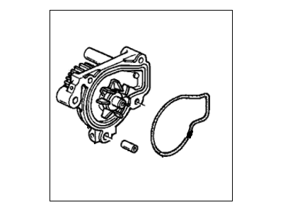 Honda 19200-P10-A02 Water Pump (Yamada)