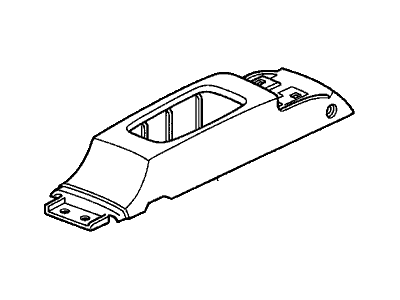 1994 Honda Civic Consoles - 83412-SR3-000ZC