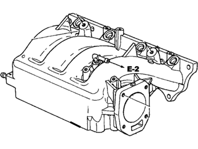 2005 Honda Civic Intake Manifold - 17100-PRB-A02