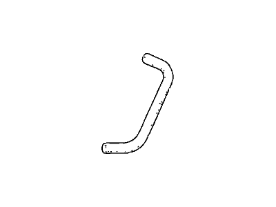 Honda 19509-PRB-A00 Hose, Rotary Air Control Valveoutlet