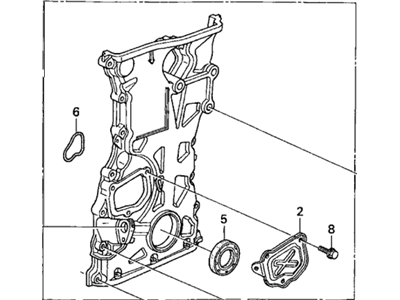 Honda 11410-PNC-000 Case Assembly, Chain