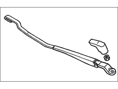 2002 Honda Civic Windshield Wiper - 76610-S5T-A01