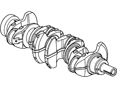 Honda Crankshaft - 13310-PNA-000