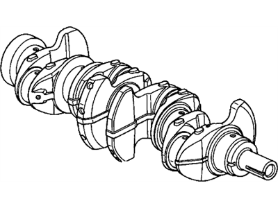 Honda Civic Crankshaft - 13310-PNA-000