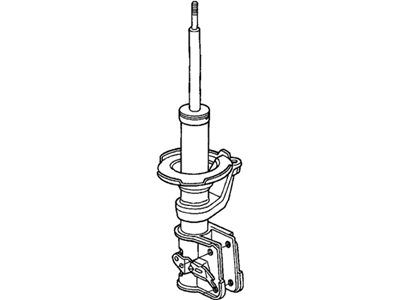 Honda 51606-S5T-A12 Shock Absorber Unit, Left Front