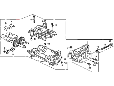 Honda 15100-PNE-013 Pump Assembly, Oil