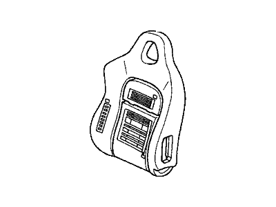 Honda 81122-S5T-A01 Pad Assy., R. FR. Seat-Back (With OPDS Sensor)