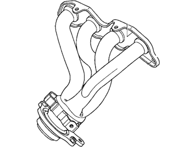 Honda 18100-PND-010 Manifold, Exhuast