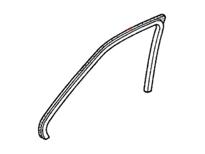 Honda 72355-S5S-E01 Seal, L. FR. Door Opening