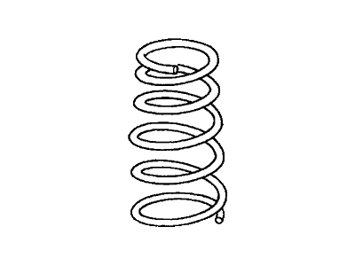 2002 Honda Civic Coil Springs - 52441-S5T-A03