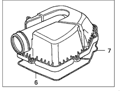 Honda 17202-PRA-010