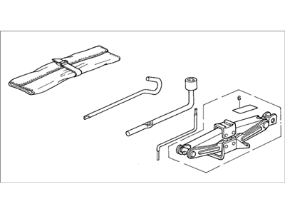 Honda 89000-S5T-A01 Tool Set (Sunroof)