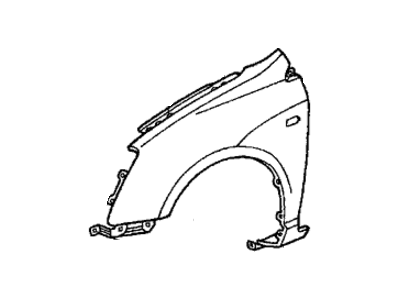 Honda 60211-S6A-A90ZZ Panel, Right Front Fender (Dot)