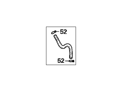 Honda 17717-S5T-A30 Tube A, Fuel Purge