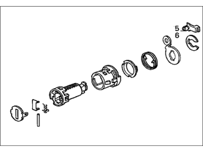 Honda 06721-S73-A01 Cylinder Kit, R. Door