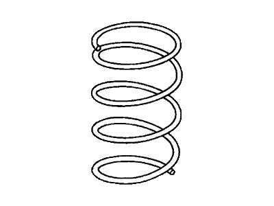 2003 Honda Civic Coil Springs - 51401-S5T-A01