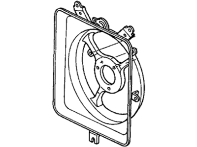 Honda 38615-PNF-E01 Shroud, Air Conditioner