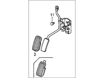 Honda 17800-S6M-A02 Pedal Assy., Accelerator