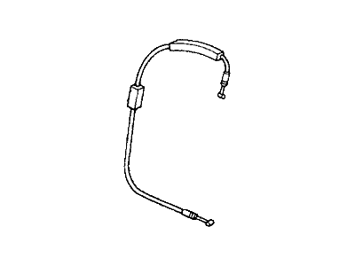 Honda 74830-S5S-E01 Cable, Tailgate Opener