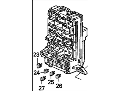 Honda 38200-S5T-A02 Box Assembly, Fuse