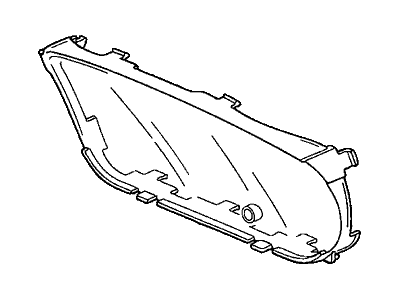 Honda 78156-S6A-Q01 Lens, Meter