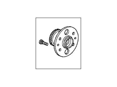 Honda 42200-S5A-J01 Bearing Assembly, Rear Hub Unit