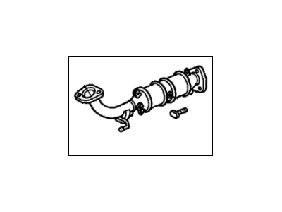 2002 Honda Civic Catalytic Converter - 18160-PNF-A01