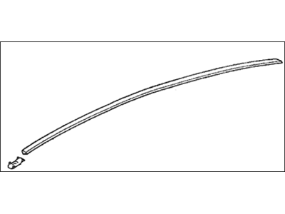 Honda 74316-S5S-E01 Molding Assy., L. Roof