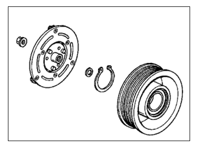 Honda 38900-PND-006 Clutch Set, Compressor