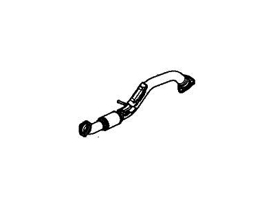 2017 Honda Civic Exhaust Pipe - 18210-TGH-A01