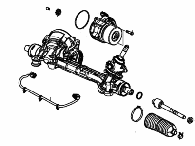 2020 Honda Civic Rack And Pinion - 53620-TGH-A71