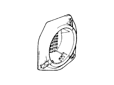 Honda 39112-SH3-A01 Bracket, FR. Speaker Seal (16Cm)