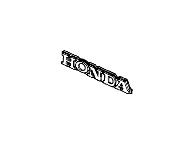 Honda 75711-SH4-A00 Emblem, Rear