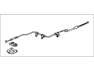 1991 Honda Civic Parking Brake Cable - 47560-SH4-C01