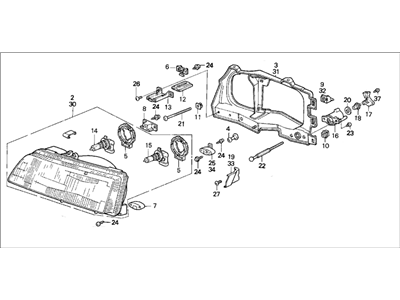 Honda 33100-SH0-A02