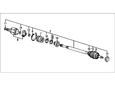 Honda 44306-SJ4-970