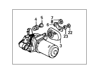 Honda 76505-SH3-A02