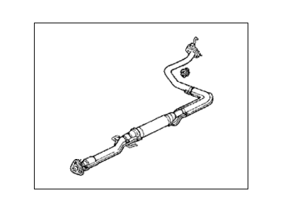 Honda 18220-SH3-A11 Pipe B, Exhuast