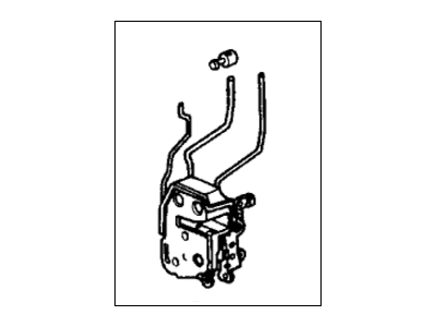1991 Honda Civic Door Latch Assembly - 72110-SH4-A21