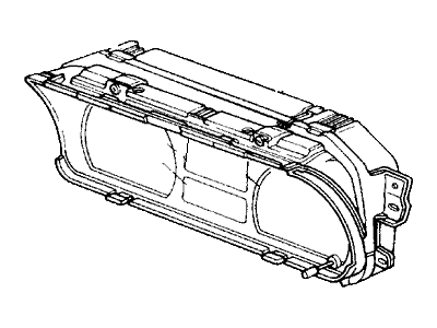 1990 Honda Civic Speedometer - 78100-SH3-A98